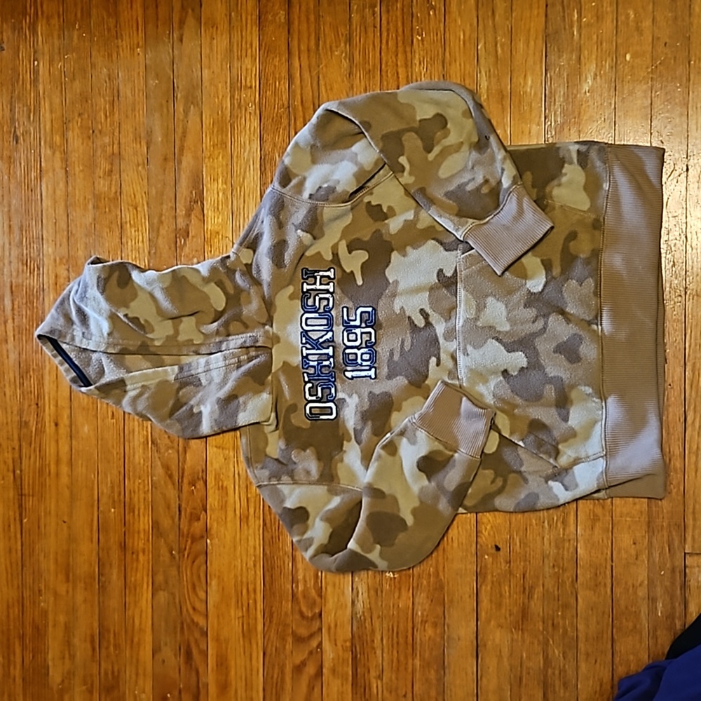 Boys camo sweatshirt